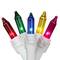 100ct. Mini Icicle Christmas Light Set With White Wire